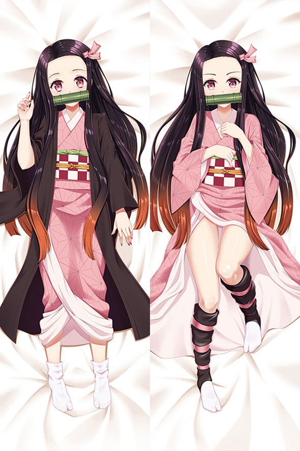 Nezuko Kamado from Demon Slayer dakimakura cover Nezuko Kamado from Demon Slayer dakimakura cover