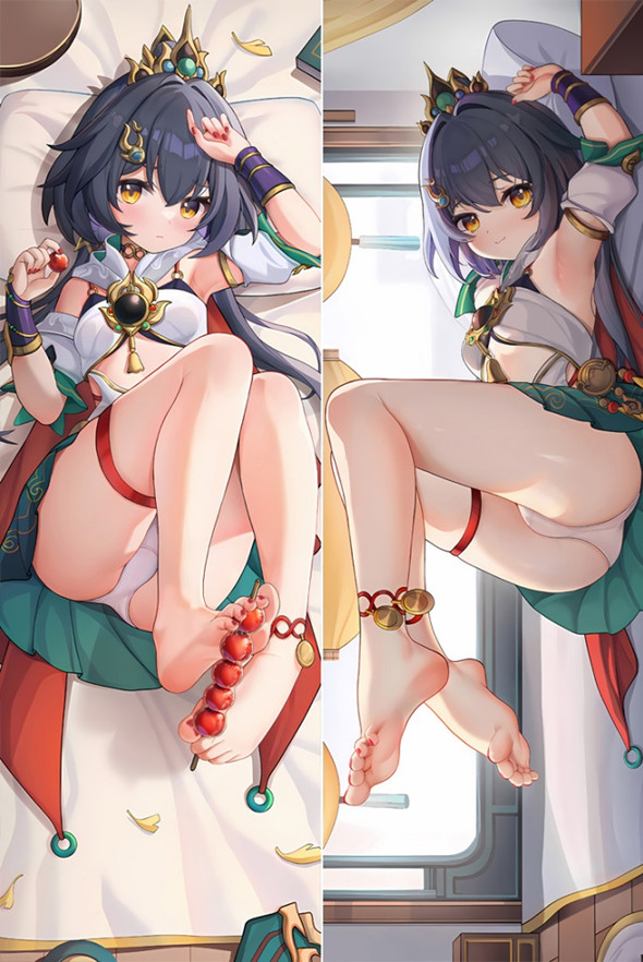 Yunli from Honkai Star Rail dakimakura cover Yunli from Honkai Star Rail dakimakura cover