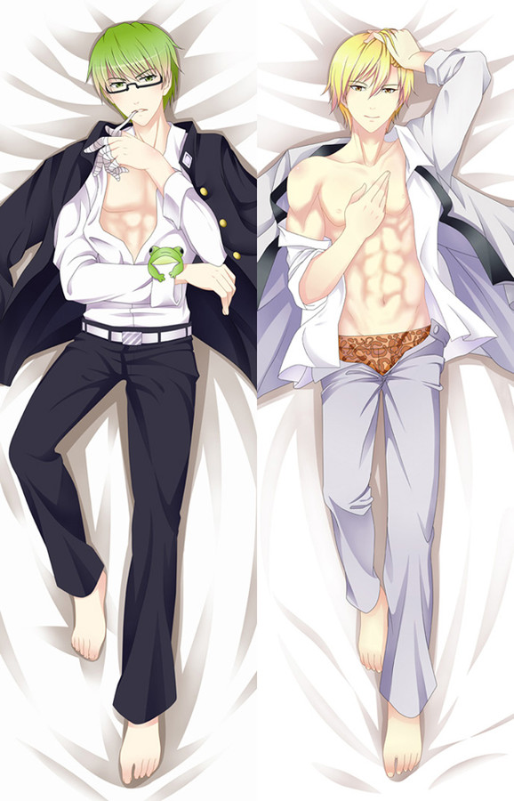 Shintaro and Ryota from Kuroko's Basketball dakimakura cover