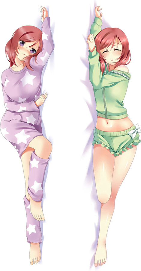 Maki Nishikino from Love Live dakimakura cover Maki Nishikino from Love Live dakimakura cover