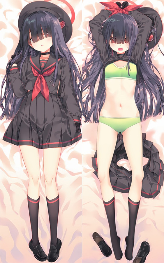 Mob-chan (Justice Realization Committee) from Blue Archive dakimakura cover Mob-chan (Justice Realization Committee) from Blue Archive dakimakura cover