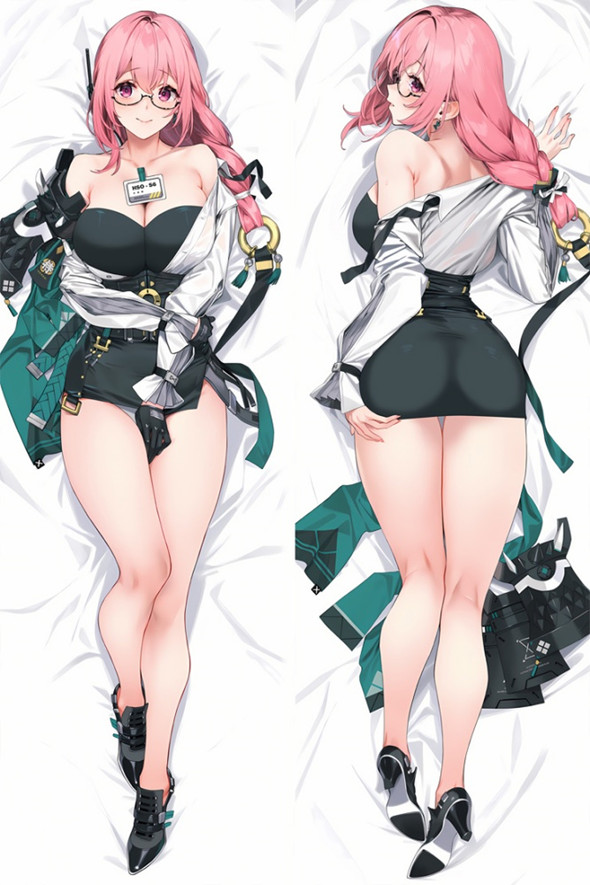 Tsukishiro Yanagi from Zenless Zone Zero dakimakura cover Tsukishiro Yanagi from Zenless Zone Zero dakimakura cover