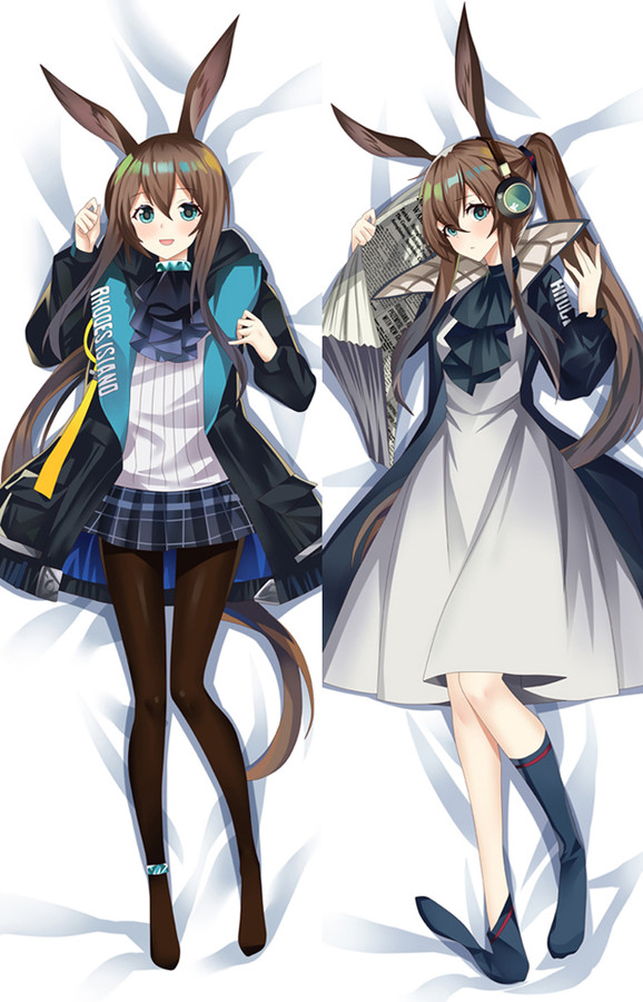 Amiya from Arknights dakimakura cover