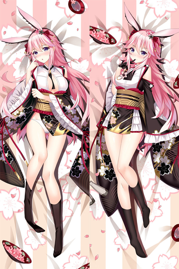 Yae Sakura from Honkai Impact dakimakura cover Yae Sakura from Honkai Impact dakimakura cover