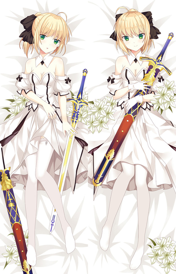 Saber Altria from Fate Grand Order dakimakura cover