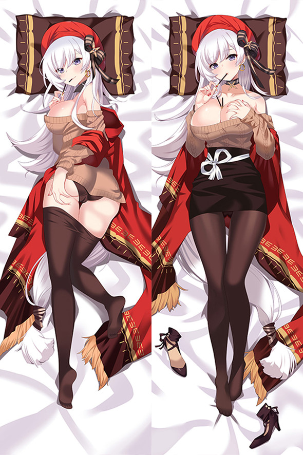 Belfast from Azur Lane dakimakura cover