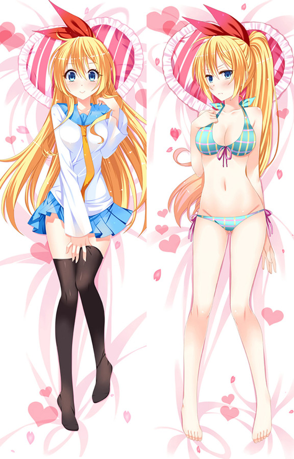 Chitoge Kirisaki from Nisekoi False Love dakimakura cover