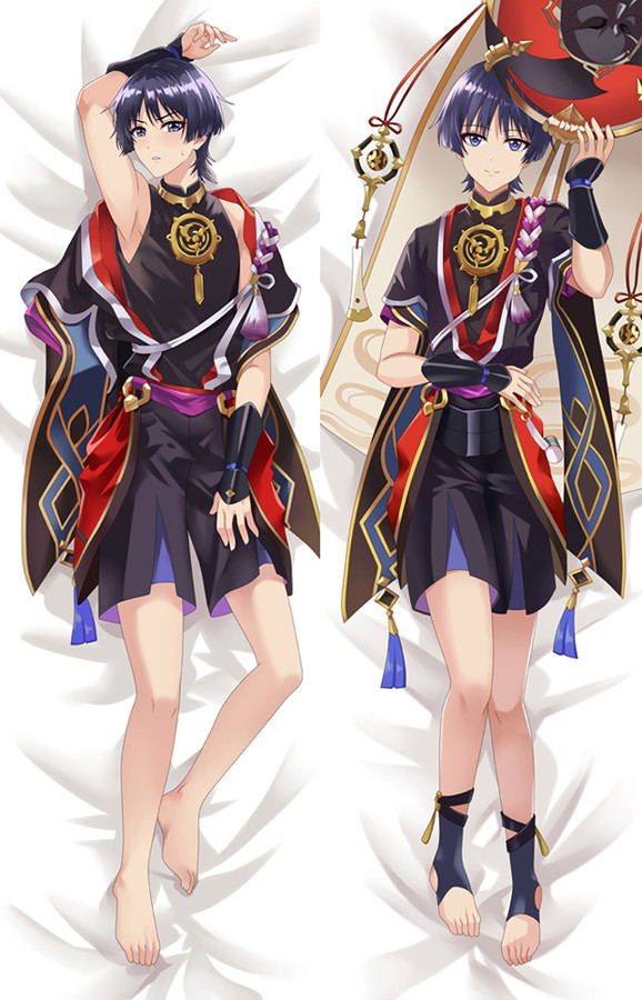 Scaramouche from Genshin Impact dakimakura cover
