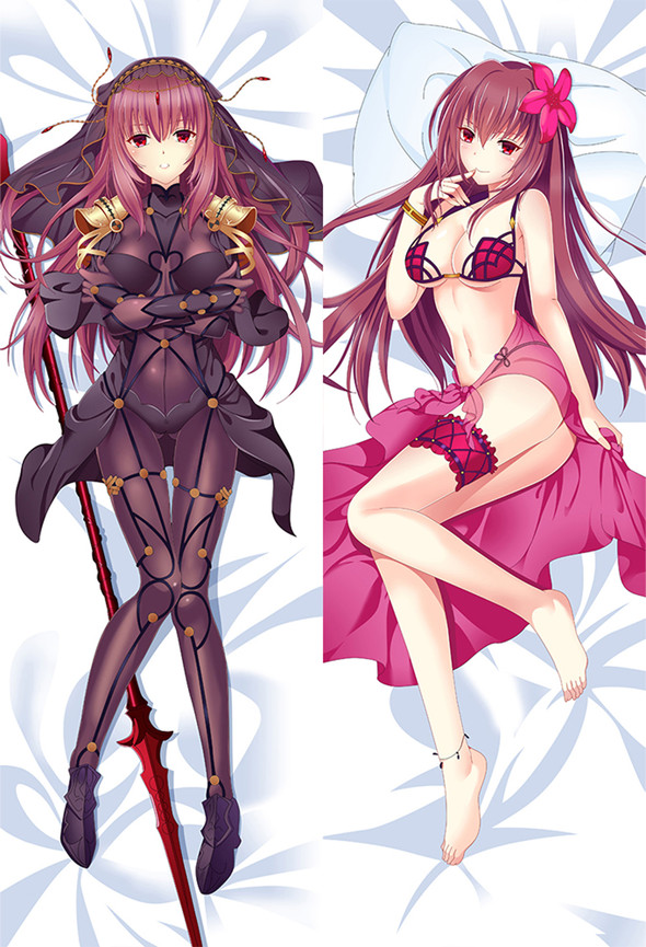 Scathach from Fate Grand Order dakimakura cover Scathach from Fate Grand Order dakimakura cover