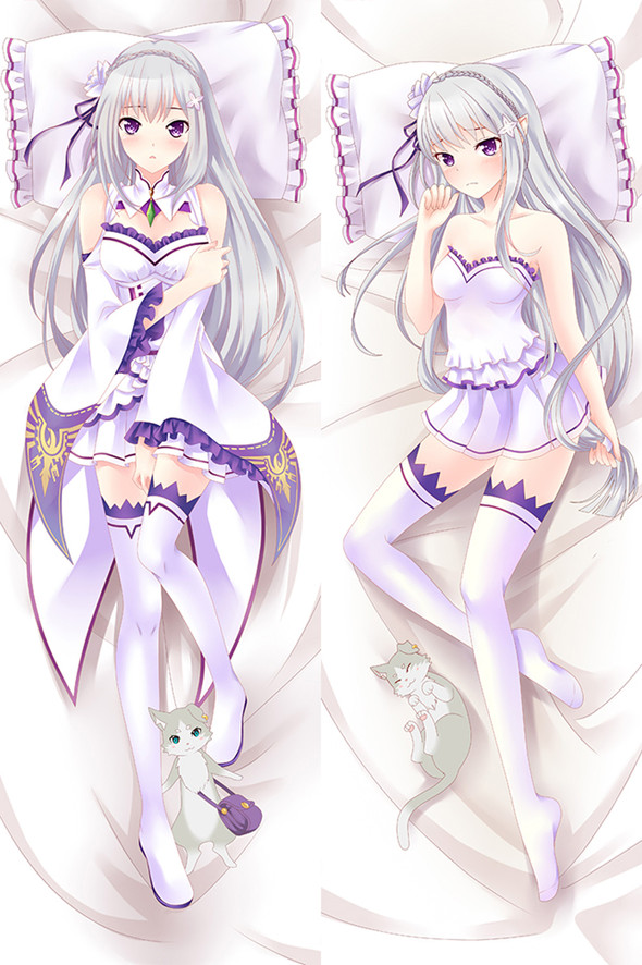 Emilia from Re: Zero dakimakura cover Emilia from Re: Zero dakimakura cover