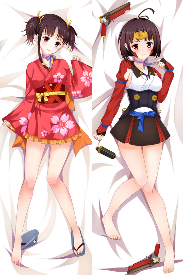 Mumei from Kabaneri of the Iron Fortress dakimakura cover Mumei from Kabaneri of the Iron Fortress dakimakura cover