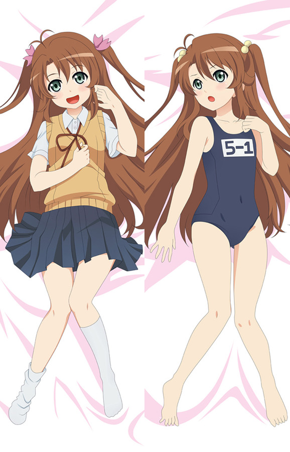 Komari Koshigaya from Non Non Biyori dakimakura cover Komari Koshigaya from Non Non Biyori dakimakura cover
