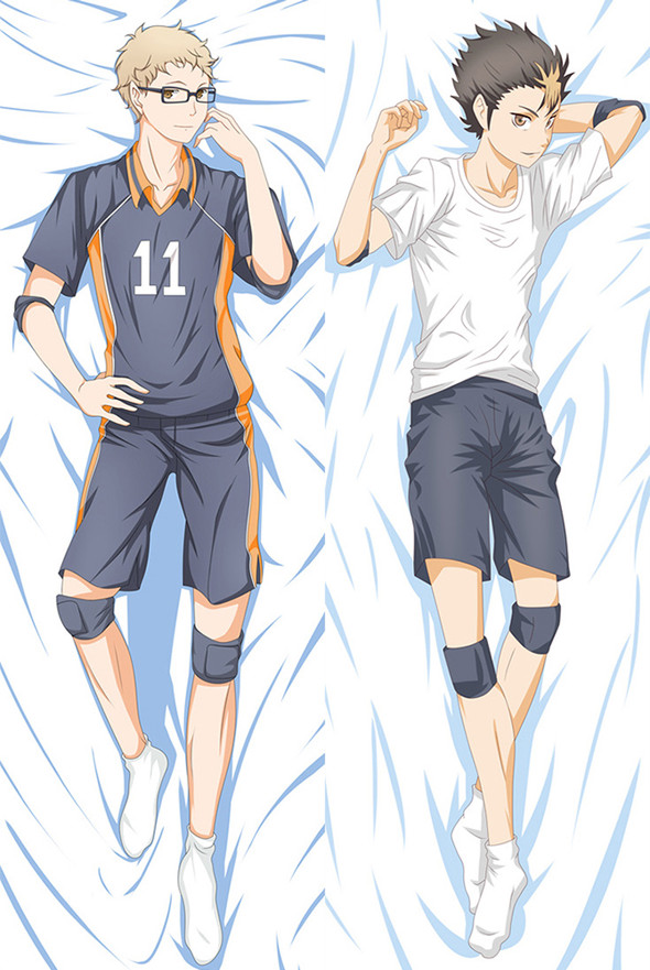 Kei and Yu from Haikyu dakimakura cover Kei and Yu from Haikyu dakimakura cover