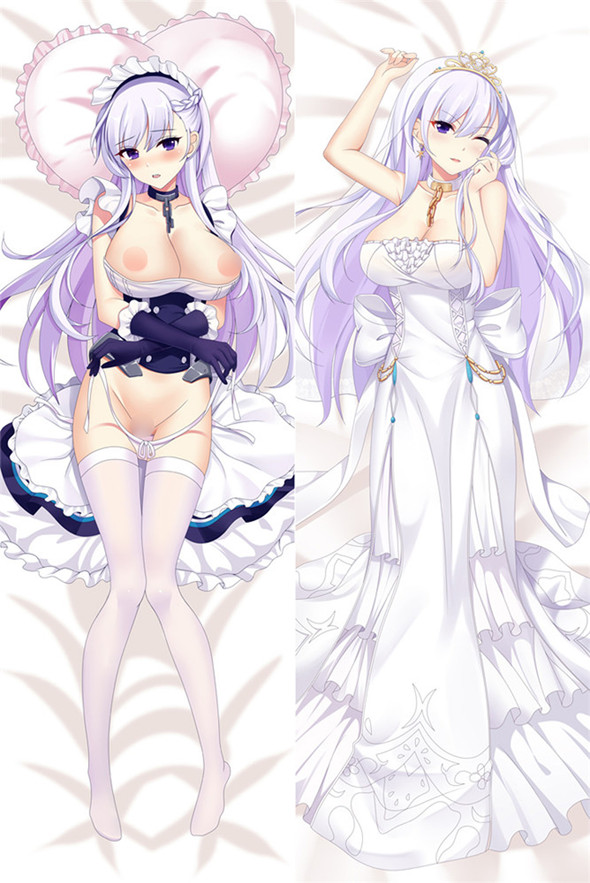 Belfast from Azur Lane 18+ dakimakura cover Belfast from Azur Lane 18+ dakimakura cover