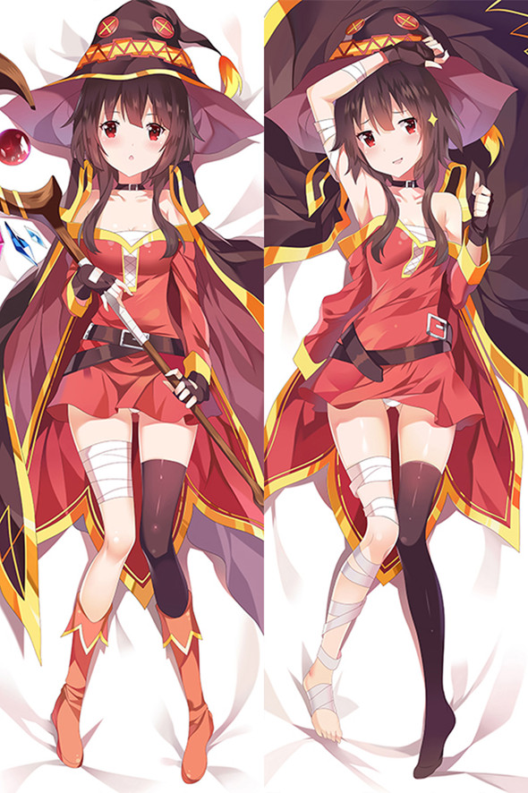 Megumin from KonoSuba dakimakura cover Megumin from KonoSuba dakimakura cover