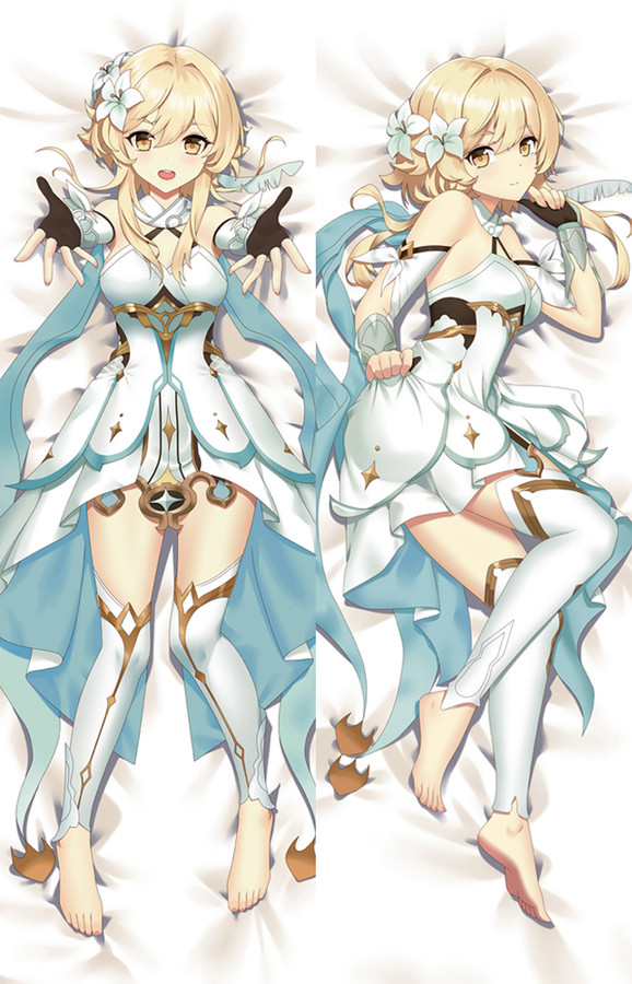 Lumine from Genshin Impact dakimakura cover Lumine from Genshin Impact dakimakura cover