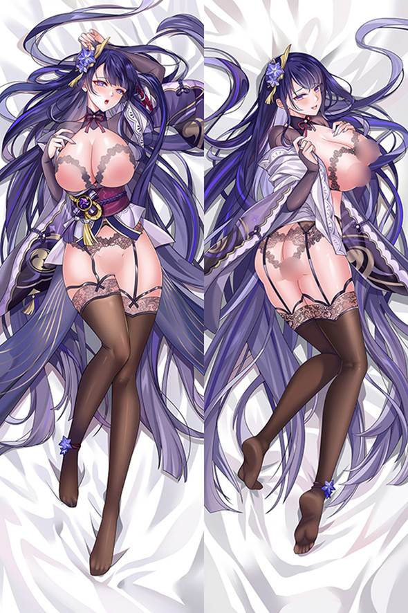 Raiden Shogun from Genshin Impact 18+ dakimakura cover