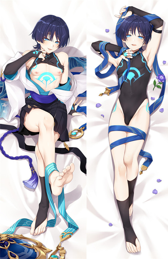 Wanderer from Genshin Impact dakimakura cover