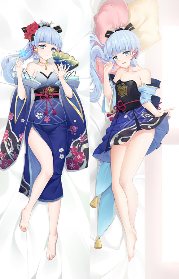 Kamisato Ayaka from Genshin Impact dakimakura cover