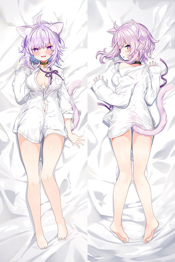 Nekomata Okayu from Vtuber Hololive dakimakura cover Nekomata Okayu from Vtuber Hololive dakimakura cover