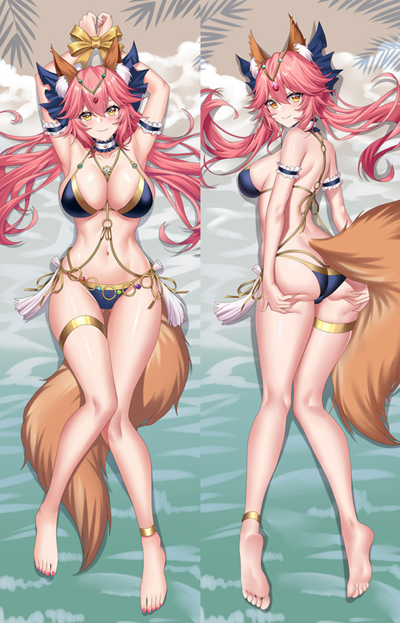 Tamamo no Mae from Fate Grand Order dakimakura cover Tamamo no Mae from Fate Grand Order dakimakura cover
