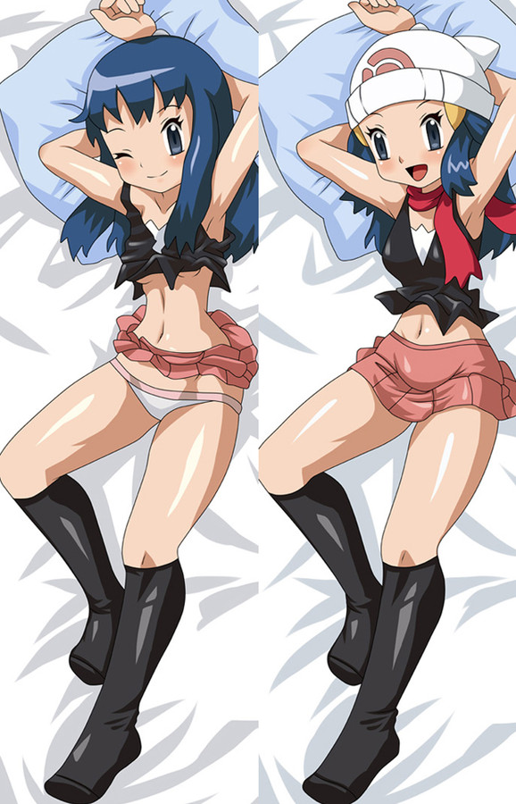 Dawn from Pokemon dakimakura cover Dawn from Pokemon dakimakura cover
