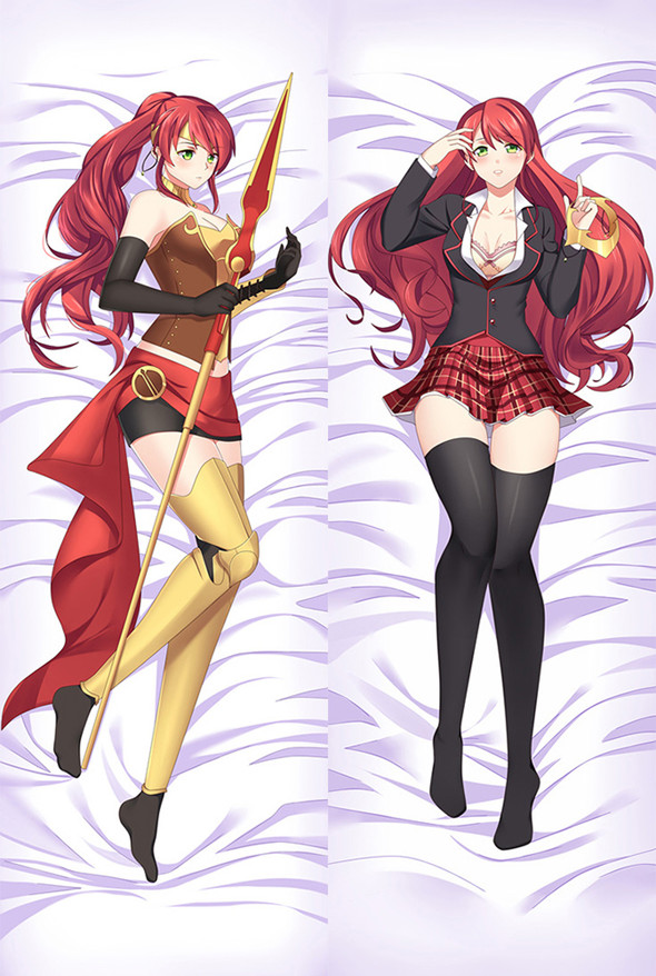 Pyrrha Nikos from RWBY dakimakura cover Pyrrha Nikos from RWBY dakimakura cover