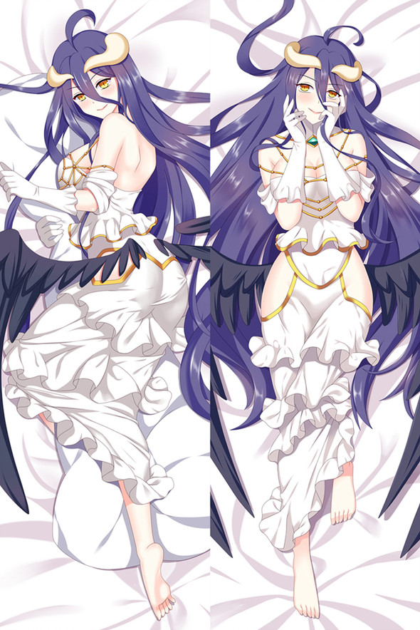 Albedo from Overlord dakimakura cover