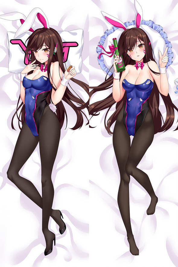 D Va from Overwatch dakimakura cover D Va from Overwatch dakimakura cover
