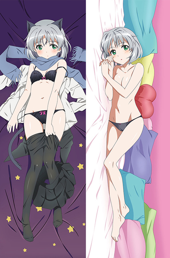 Sanya V. Litvyak from Strike Witches dakimakura cover Sanya V. Litvyak from Strike Witches dakimakura cover