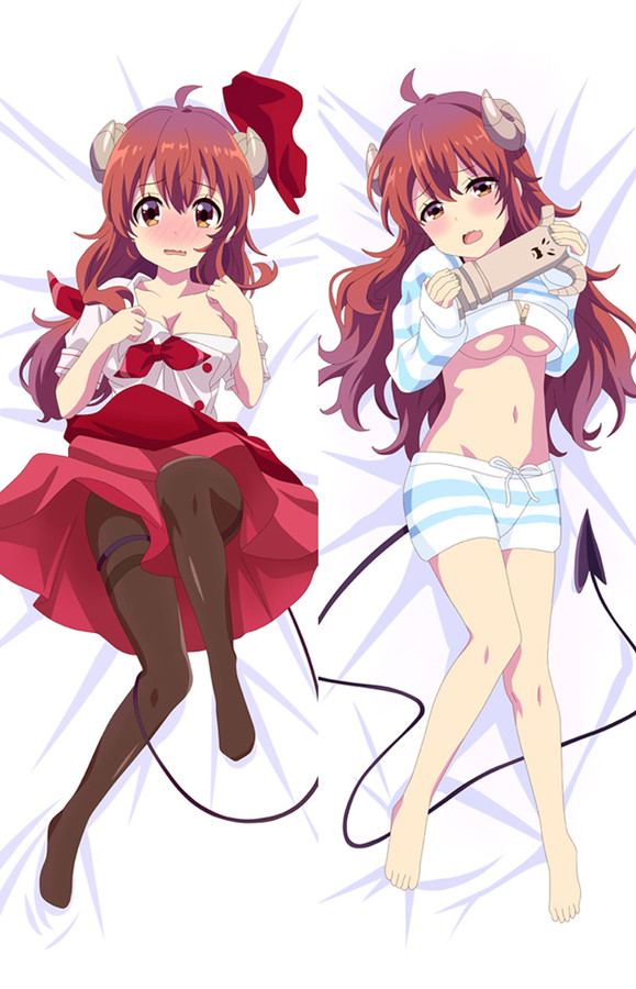 Yuko Yoshida from The Demon Girl Next Door dakimakura cover Yuko Yoshida from The Demon Girl Next Door dakimakura cover