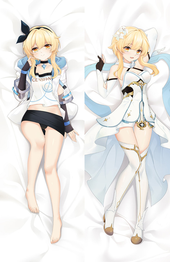 Lumine from Genshin Impact dakimakura cover Lumine from Genshin Impact dakimakura cover