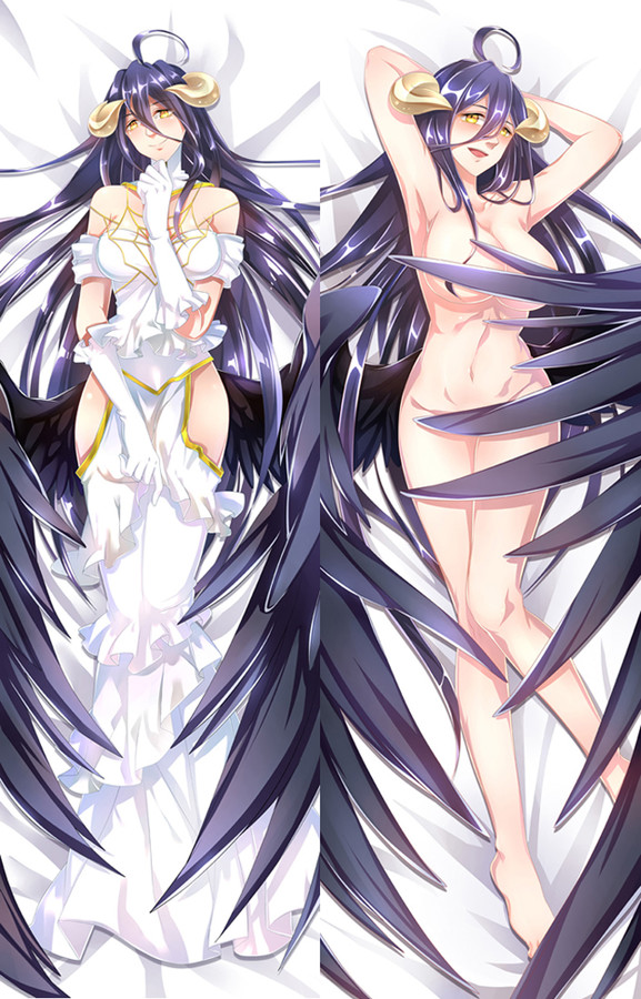 Albedo from Overlord dakimakura cover Albedo from Overlord dakimakura cover