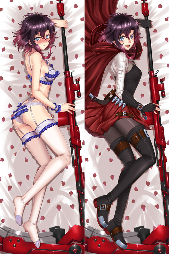 Ruby Rose from RWBY dakimakura cover Ruby Rose from RWBY dakimakura cover