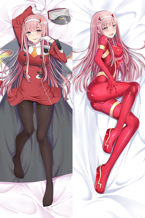 Zero Two from Darling In The FranXX dakimakura cover Zero Two from Darling In The FranXX dakimakura cover