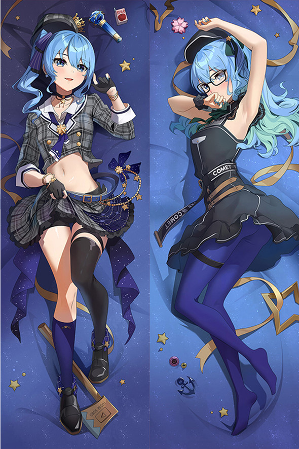 Hoshimachi Suisei from Vtuber Hololive dakimakura cover