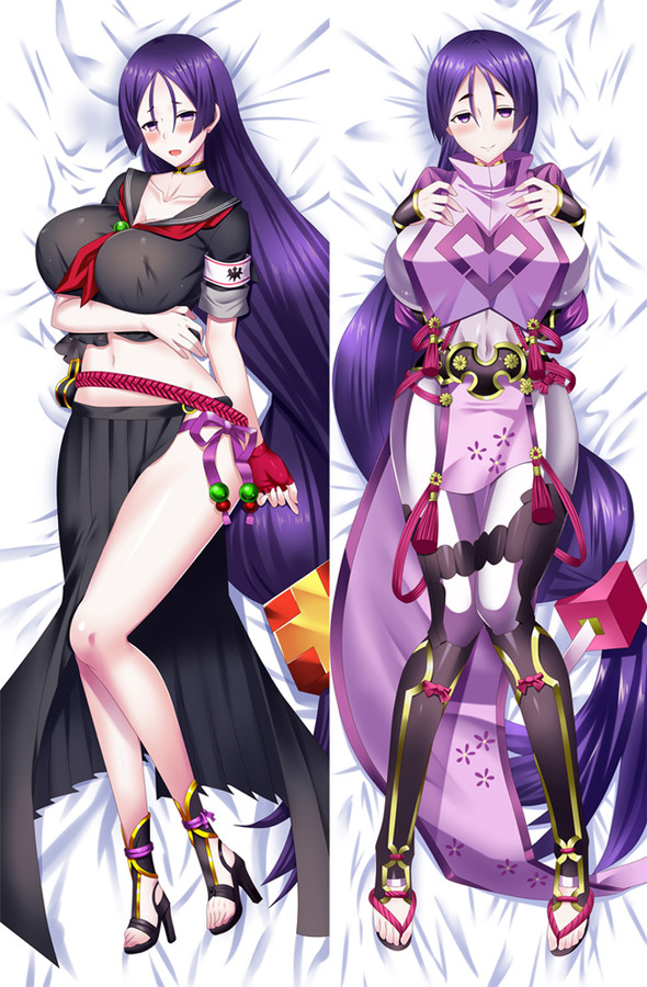 Minamoto no Raikou from Fate Grand Order dakimakura cover Minamoto no Raikou from Fate Grand Order dakimakura cover