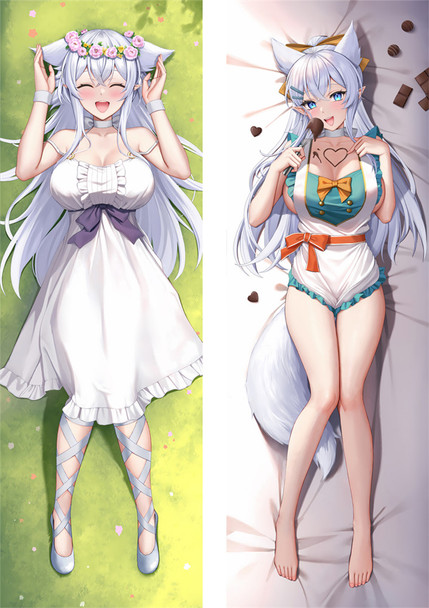 Fenrys from "Chillin' in Another World with Level 2 Cheats" Body Pillow Dakimakura Case