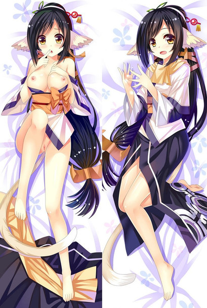 Kuon from "Utawarerumono Mask of Deception" NSFW Uncensored Body Pillow Dakimakura Case
