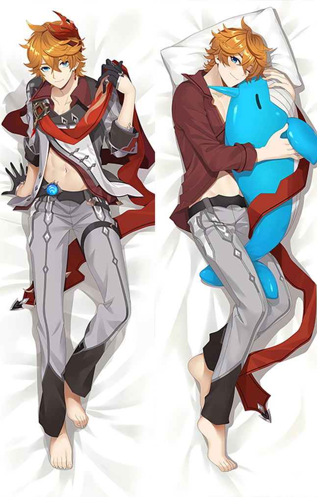 Tartaglia from "Genshin Impact" Body Pillow Dakimakura Case