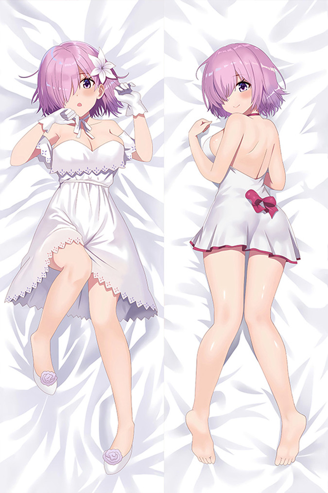 Mash Kyrielight from "Fate Grand Order" Body Pillow Dakimakura Case