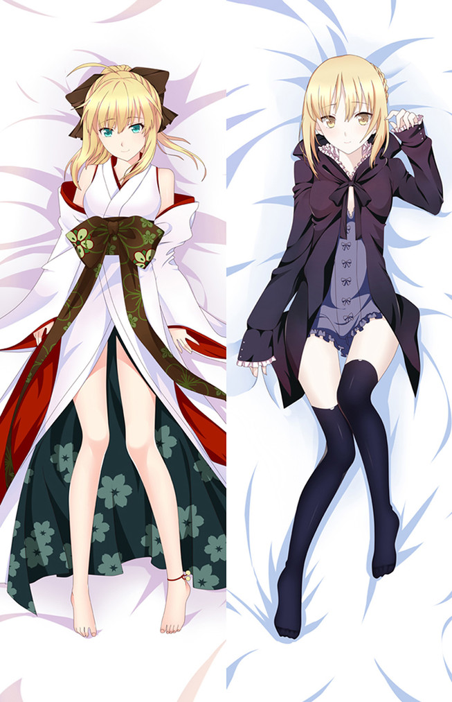 Saber Altria from "Fate Grand Order" Body Pillow Dakimakura Case