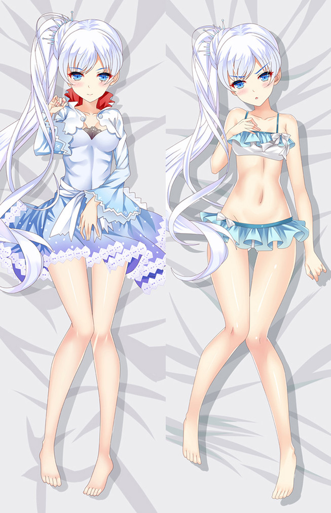 Weiss Schnee from "RWBY" Body Pillow Dakimakura Case