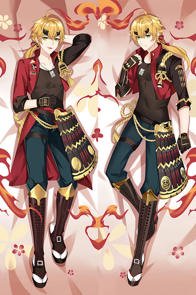 Thoma from "Genshin Impact" Body Pillow Dakimakura Case