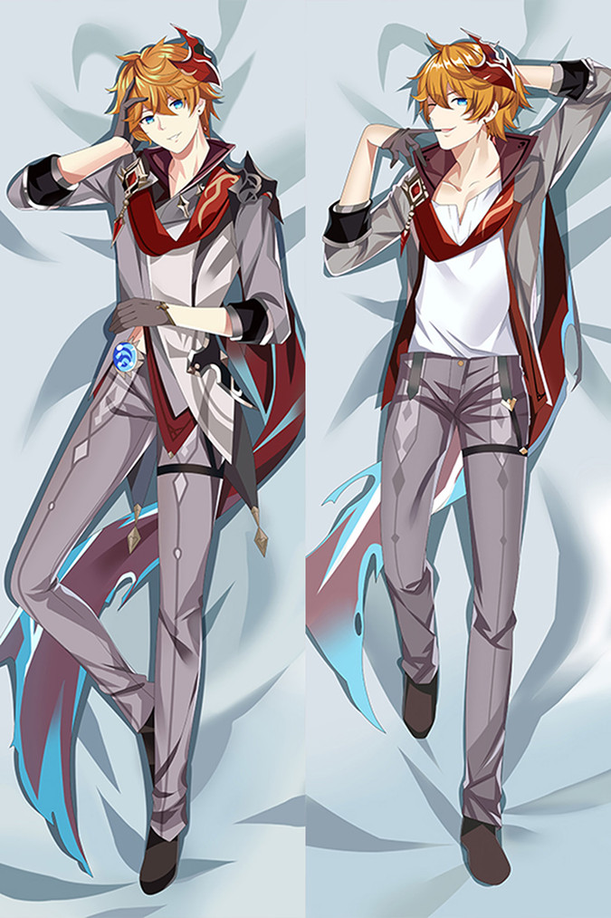 Tartaglia from "Genshin Impact" Body Pillow Dakimakura Case
