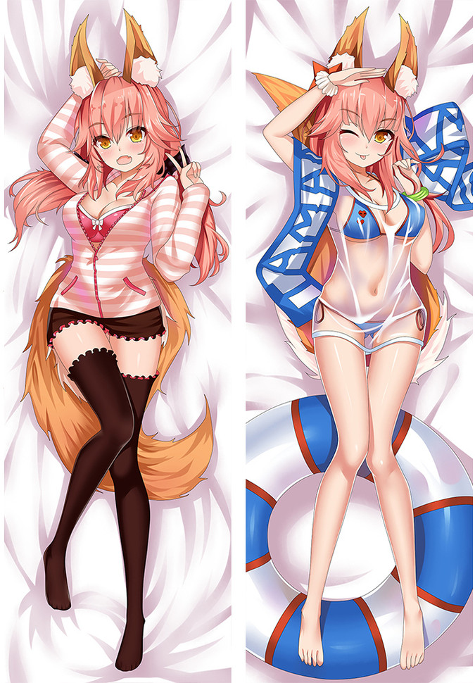 Tamamo no Mae from "Fate Grand Order" Body Pillow Dakimakura Case