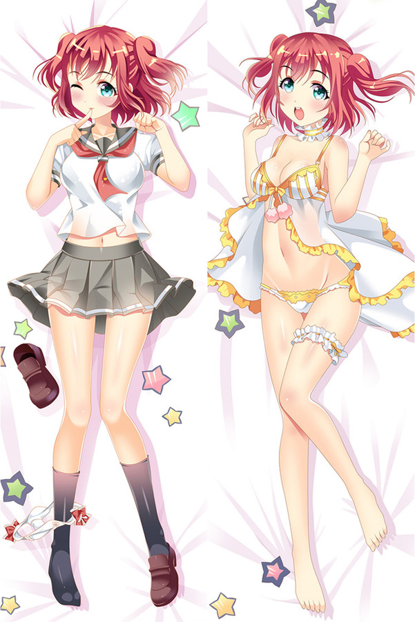Ruby Kurosawa from "Love Live" Body Pillow Dakimakura Case