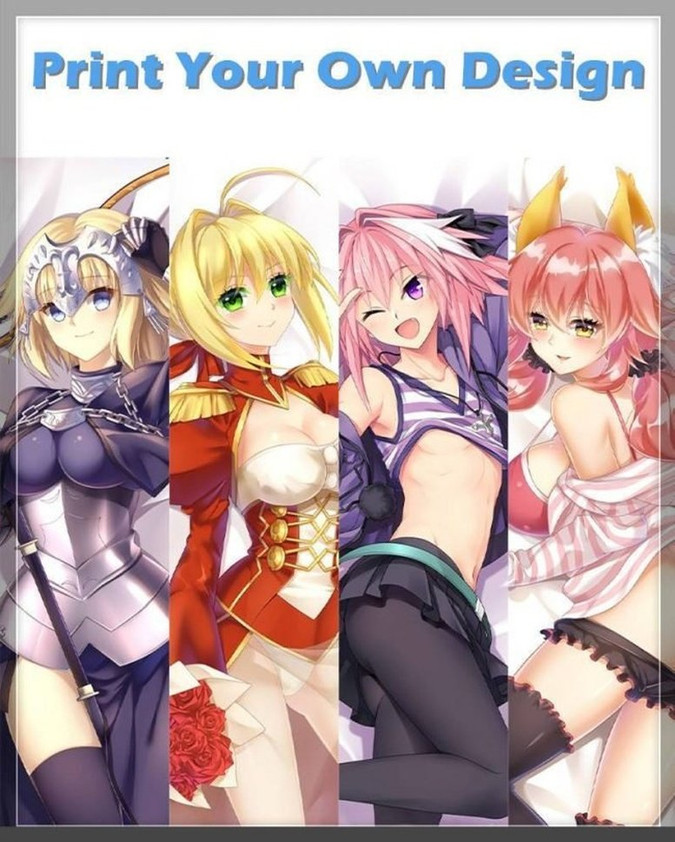 Custom Dakimakura Anime Body Pillow Cover