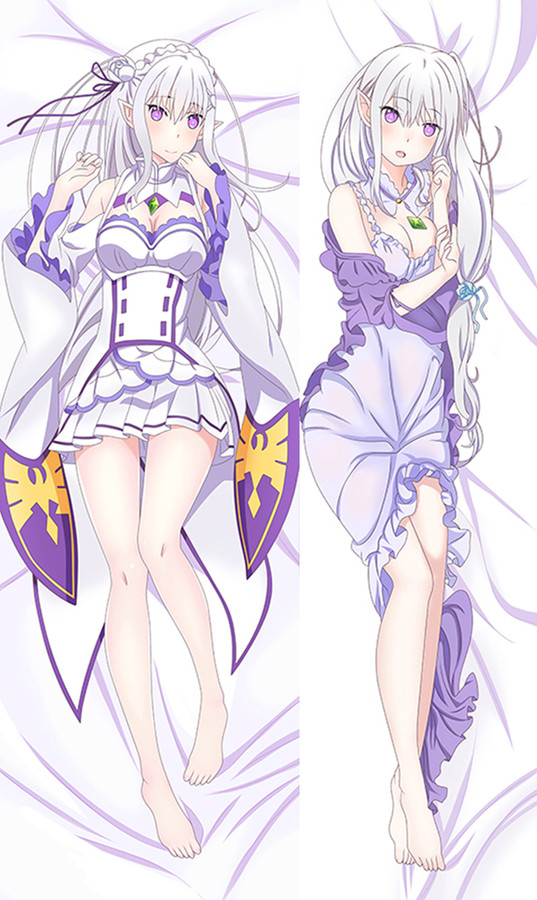 Emilia from Re: Zero dakimakura cover