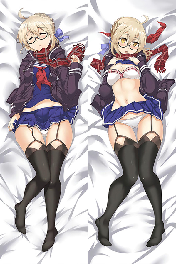 Artoria Pendragon from "Fate Grand Order" Body Pillow Dakimakura Case